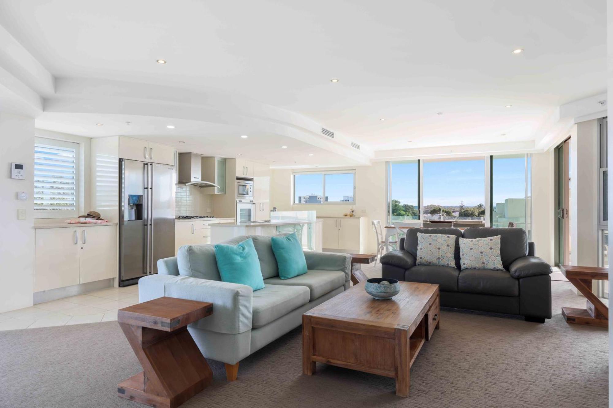 Aqua Vista Resort Maroochydore Ruang foto