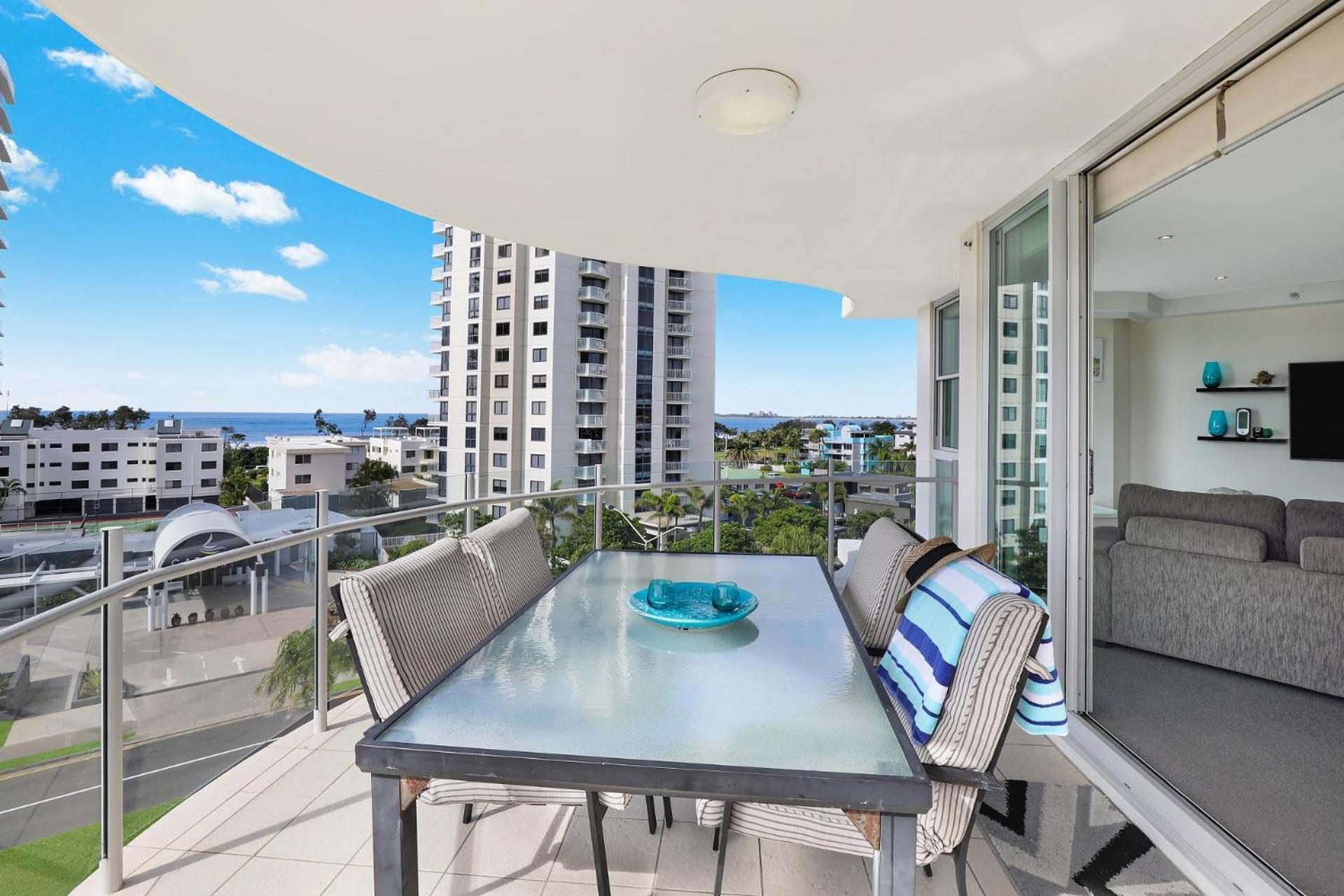 Aqua Vista Resort Maroochydore Ruang foto